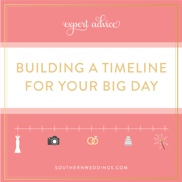 Building Your Wedding Day Timeline