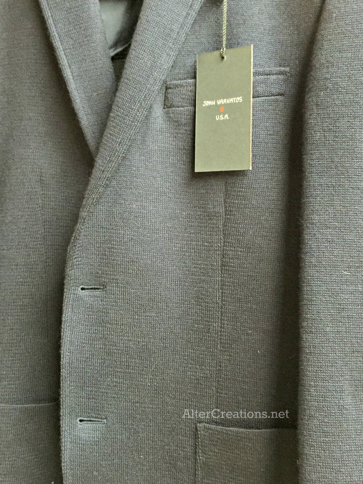 Gray suit
