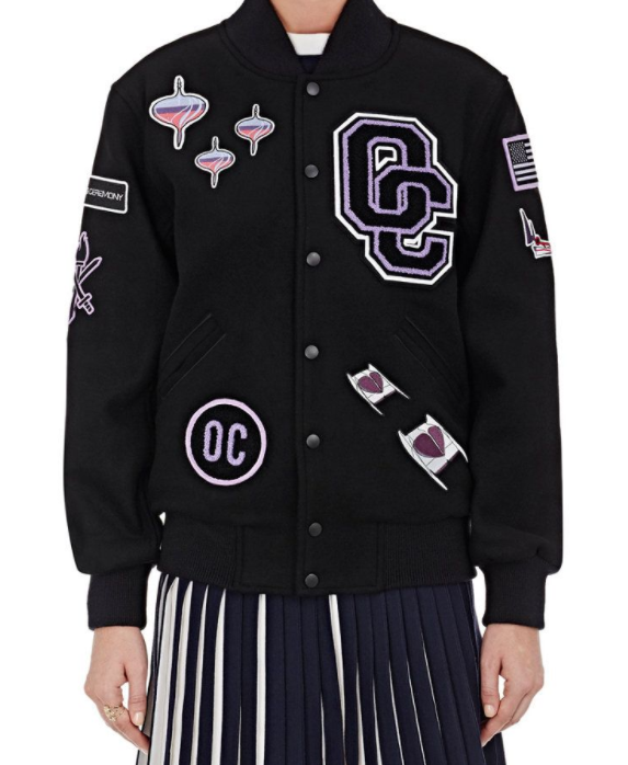 Jacket with patches